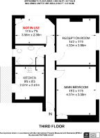 Floorplan area for info only, not for £/sq. ft valuation