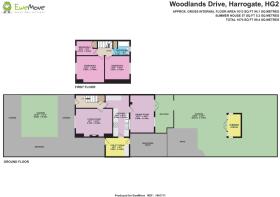 EweMove Harrogate 2D Plot Plan
