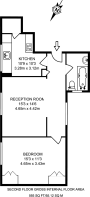 Floorplan area for info only, not for £/sq. ft valuation