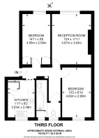Floorplan area for info only, not for £/sq. ft valuation