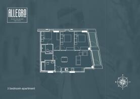 3 bed floorplan