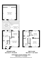 Floorplan area for info only, not for £/sq. ft valuation