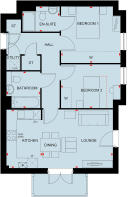 The 2 bedroom Marlborough