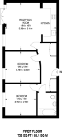 Floorplan area for info only, not for £/sq. ft valuation