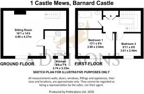 1 Castle Mews,  Barnard Castle