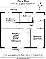 Flat 11, Nidus House, 16 Abbey Street, CAMBRIDGE -