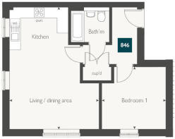 Home 846 - Floor Plan