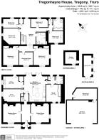 Tregonhayne House - floor plan