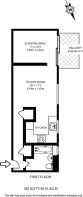 Floorplan area for info only, not for £/sq. ft valuation