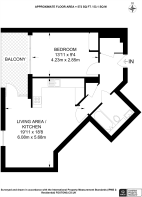 Floorplan area for info only, not for £/sq. ft valuation