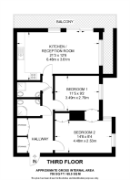 Floorplan area for info only, not for £/sq. ft valuation