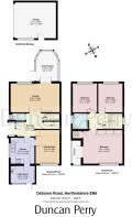 26 Osborne Road, Hertfordshire EN6 - floor plan.jp