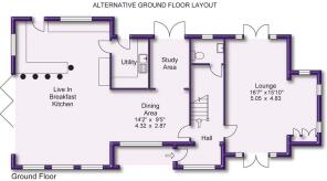 Alternative Ground Floor Plan
