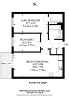 Floorplan area for info only, not for £/sq. ft valuation