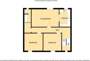 Floor Plan Flat 4, The Cridlans, 34, Kenilworth Ro