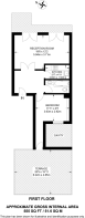 Floorplan area for info only, not for £/sq. ft valuation