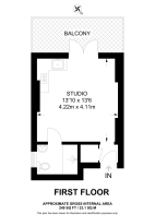 Floorplan area for info only, not for £/sq. ft valuation