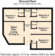 3 THORNTON COURT - FLOOR PLAN