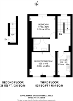 Floorplan area for info only, not for Â£/sq. ft valuation