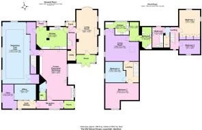 Floor Plan The Old School House, Lyonshall HR5 3LL