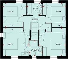 Bradgate First Floor Plan