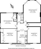 Floorplan area for info only, not for £/sq. ft valuation