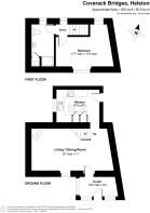 Boscadjack Cottage - Floor plan