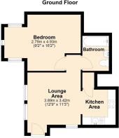 Flat 1, The Chapel, Bridge Street, Morley - Ground