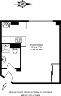 Floorplan area for info only, not for £/sq. ft valuation