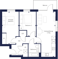 The Franklin Building, Apartment B13