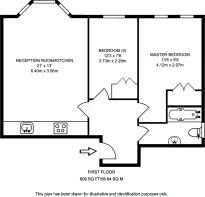 Floorplan area for info only, not for £/sq. ft valuation