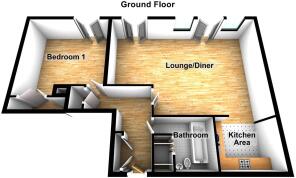 floorplan 34 The Boathouse Waterside Marina Bright