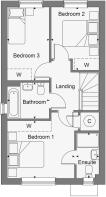 Dandara - Manor Park - The Bromley, Home 68 floorplan