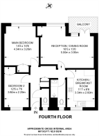 Floorplan area for info only, not for £/sq. ft valuation
