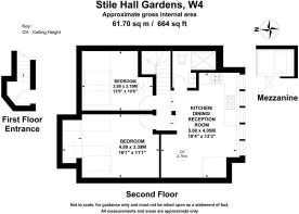 Second Floor Flat, 52 Stile Hall Gardens Chiswick,