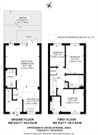 Floorplan area for info only, not for £/sq. ft valuation