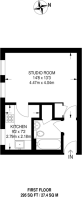 Floorplan area for info only, not for £/sq. ft valuation
