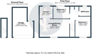 39 Corelli Close, Stratford Upon Avon - all floors