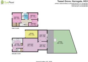 EweMove Harrogate 2D Plan