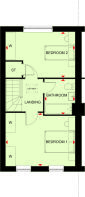 First floor plan of the holywell