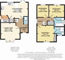 Colour floorplan ...