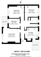 Floorplan area for info only, not for £/sq. ft valuation