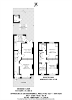 Floorplan area for info only, not for £/sq. ft valuation