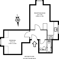 Floorplan area for info only, not for £/sq. ft valuation