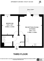 Floorplan area for info only, not for £/sq. ft valuation