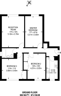 Floorplan area for info only, not for £/sq. ft valuation