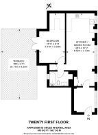 Floorplan area for info only, not for £/sq. ft valuation