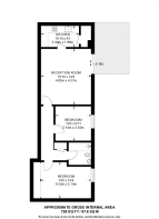 Floorplan area for info only, not for £/sq. ft valuation