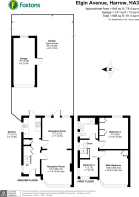 Floorplan area for info only, not for Â£/sq. ft valuation