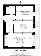 Floorplan area for info only, not for £/sq. ft valuation